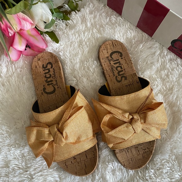 Circus by Sam Edelman Shoes - Circus Sam Edelman Yellow Bow Sandals